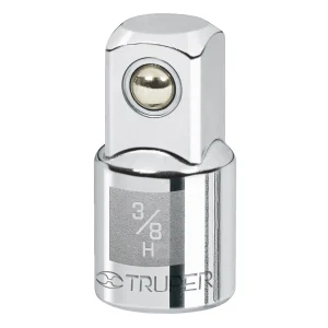 Adaptador de Matraca Truper de Cuadro 3/8? a Cuadro 1/2? Mod. A-5253