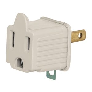 Adaptadores eléctricos 3 a 2 bolsa Volteck