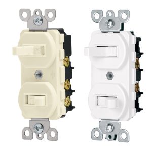 Apagadores dúplex Volteck línea Standard