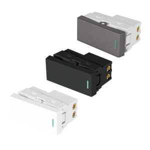 Apagadores sencillos Volteck línea Lisboa 1 módulo