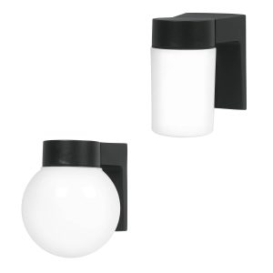 Arbotantes tipo globo y vaso Volteck Lait lámpara no incluída