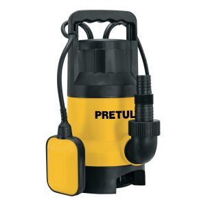 Bomba sumergible plástica para agua sucia PRETUL 1 HP Mod. BOS-1SPP