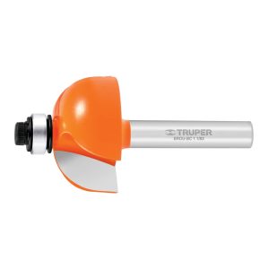Broca para router, bocel cuarto 1-1/8? con balero Truper Mod. BROU-BC1-1/8X