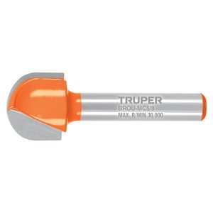 Brocas (fresas) para router, media caña Truper