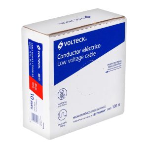 Caja de cables rojos Volteck 100 metros