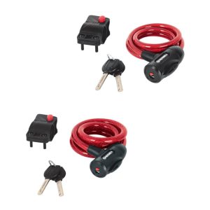 Candados de seguridad Hermex de cable con llave con uso ligero 1 m