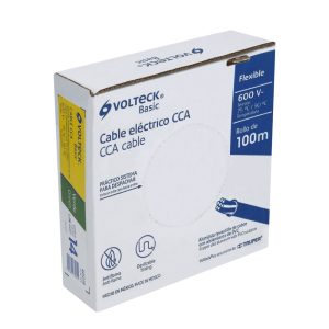 Caja de cables verdes CCA Volteck Basic 100 metros