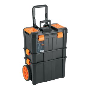 Caja para herramientas 19?x25? 3 en 1 desmontable con ruedas Truper Mod. CHP-1925R