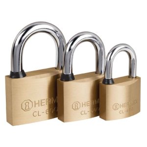Candados de seguridad de latón Hermex sólido llave de puntos