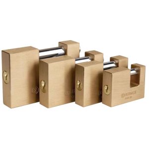 Candados de seguridad Hermex antipalanca cuerpo de latón sólido