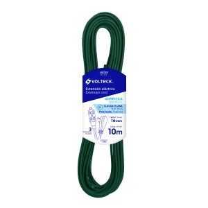 Extensiones eléctricas domésticas verdes Volteck
