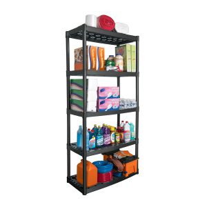 Estante plástico Truper uso rudo 5 repisas Mod. EST-5