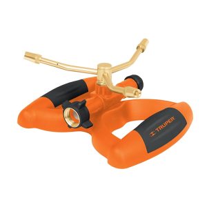 Aspersor metálico de 3 brazos con base plástica Truper Mod. ASP-B3