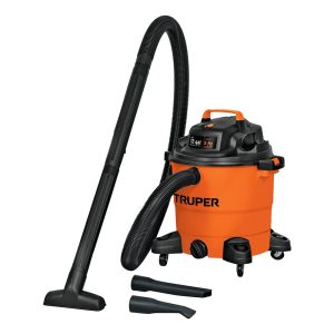 Aspiradora eléctrica de plástico para sólidos y líquidos TRUPER 12 gal Mod. ASP-12