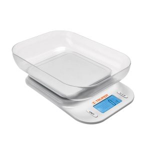 Báscula digital para cocina TRUPER con tazón 5 kg de capacidad Mod. BASE-5T