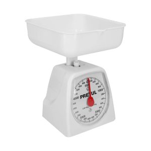 Báscula mecánica para cocina PRETUL 5 kg de capacidad Mod. BAS-5CP