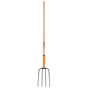 Bieldo para paja 4 dientes mango largo TRUPER 48? Mod. BPJ-4