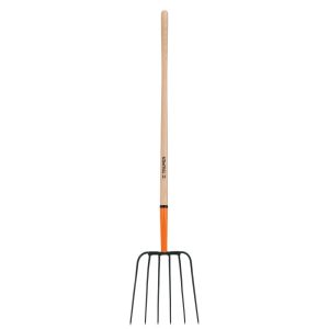 Bieldo para paja 6 dientes mango largo TRUPER 48? Mod.BPJ-6