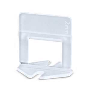 Bolsa con 100 anclas rectas para nivelación de azulejos Truper