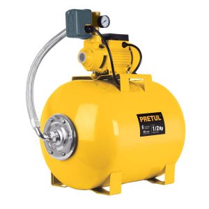 Bomba hidroneumática PRETUL 50 litros 1/2 HP Mod. HIDR-1/2x50P