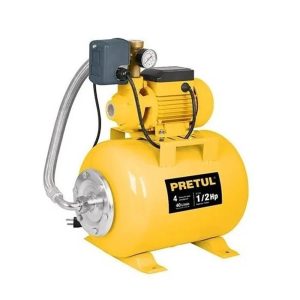 Bomba hidroneumática PRETUL 24 litros 1/2 HP Mod. HIDR-1/2x24P