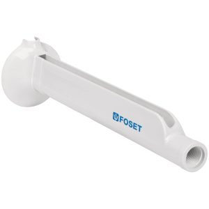 Brazo plástico Foset para regadera eléctrica REGEL-3 y REGEL-4 Mod. BRA-REGEL