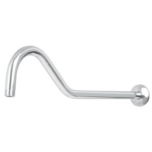 Brazo y chapetón para regadera tipo gancho Foset Element Mod. BCH-720