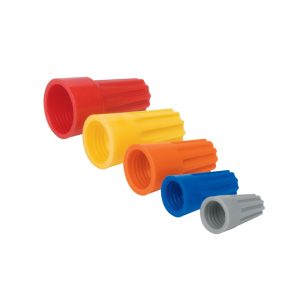 Capuchones para empalme de cables Volteck varios colores bolsas 20 piezas Mod. CAPU-0818