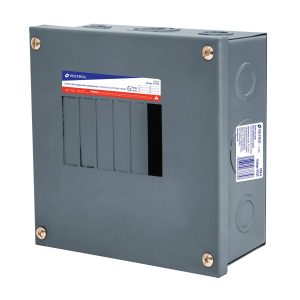 Centro de carga de sobreponer Volteck 6 polos Mod. CCS-6