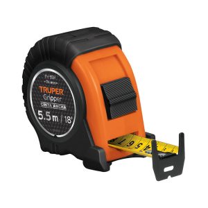 Flexómetro Gripper TRUPER 5.5 metros, cinta de 25 mm Mod. FH-55M