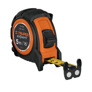 Flexómetro industrial TRUPER Expert 5 metros, cinta de 19 mm Mod. FIN-5M