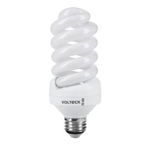 Foco ahorrador Volteck espiral T4 24 W luz neutra Mod. FS-24E