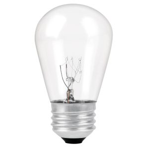 Foco incandescente Volteck S14 11 W luz cálida Mod. FI-11