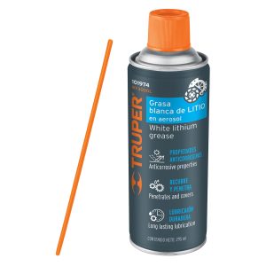 Grasa blanca de litio en aerosol Truper 295 ml Mod. WT-300GL