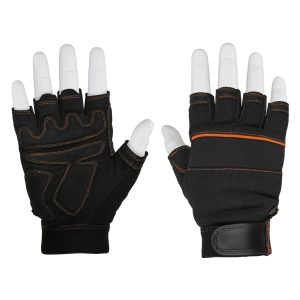 Guantes de seguridad y trabajo Truper para mecánico cortos Mod. GU-655